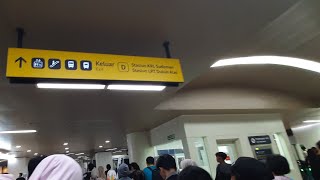 Jadwal Banyak Naik MRT Ratangga MalamSt MRT Asean  Dukuh Atas BNI 15Nov2024 [upl. by Nirot]