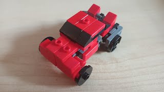 Lego Transformers G1 Cliffjumper [upl. by Eveline78]