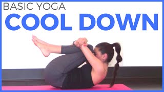 10 minute Basic Yoga Cool Down  Post Workout Yoga Cool Down [upl. by Margalo]