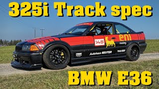 BMW E36 325i Tracktool RAW Onboard Sound  Autobahn 4k 60fps [upl. by Aryaz]