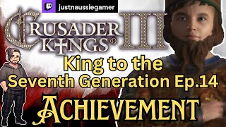 Crusader Kings 3 Ep14  King to the Seventh Gen Achievement Play Through  Duke Robert III [upl. by Fenner423]