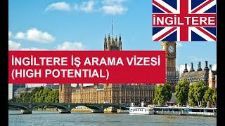 İngiltere İş Arama Vizesi High Potential Individual [upl. by Rebmit]