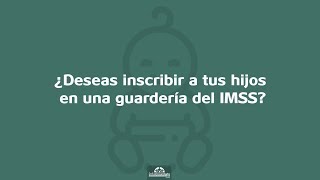 INFOGRAFÍA INSCRIPCIONES GUARDERÍA DEL IMSS [upl. by Helbonia]