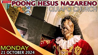 LIVE Quiapo Church · Online Mass · 21 October 2024 · Monday [upl. by Otrebtuc]