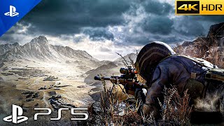 PS5 Sniper Ghost Warrior  Brutal LONG SNIPER SHOTS Gameplay  Realistic ULTRA Graphic4K60FPSHDR [upl. by Eidua]