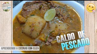 CALDO DE PESCADO ALBACORA [upl. by Gilroy]