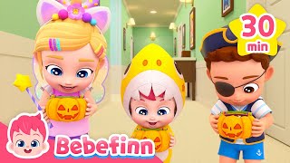 Happy Halloween Party with Bebefinn Family 🎃 Chumbala Cachumbala More Songs for Kids [upl. by Aip186]