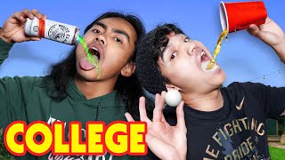 Trying College Drinking Games in Our 30s [upl. by Ginelle486]