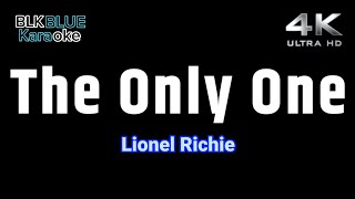 The Only One  Lionel Richie karaoke version [upl. by Mellicent730]