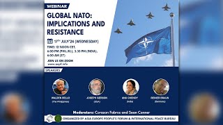 Webinar Global NATO  Implications and Resistance [upl. by Naoj]