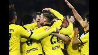 Highlights Eintracht Frankfurt vs Borussia Dortmund BOUNDESLIGA MAY72016 [upl. by Ameerahs]