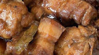 HOW TO COOK TASTIEST amp SPICIEST PORK ADOBONG RECIPE  PWEDENG PANG ULAM AT PULUTAN  EASY METHOD [upl. by Ialohcin]