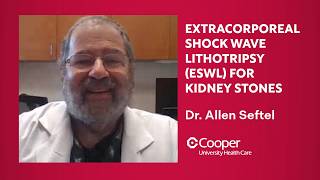 Dr Seftel Explains What is Extracorporeal Shock Wave Lithotripsy ESWL for Kidney Stones [upl. by Aron]