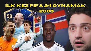 İLK KEZ FC 24 OYNAYAN ADAM  PAKET AÇILIMI  2000 [upl. by Yordan]