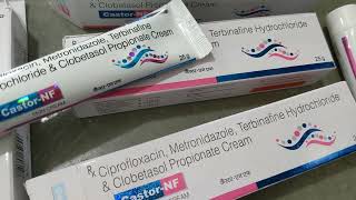 ciprofloxacin metronidazole terbinafine hydrochloride clobetasol propionate cream [upl. by Azeel]