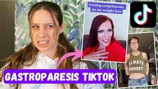 Reacting to GASTROPARESIS TikToks 🤢 [upl. by Harrak]