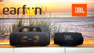 EarFun UBOOM X 🆚 JBL Xtreme 4 Full Audio👌Test Review 🧐 [upl. by Ynoffit]