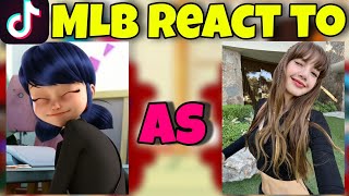 MLB react to Marinette as Lisa from Blackpink  Gacha Club [upl. by Chivers]