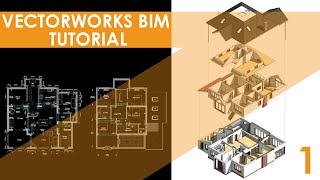 Vectorworks BIM Tutorials A Large Residential Extension [upl. by Murphy]