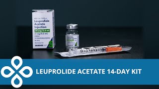 Leuprolide Acetate 14Day Kit Injection Home Demonstration [upl. by Penrose]