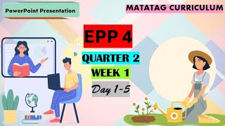 EPP 4 Matatag Curriculum Quarter 2 Week 1 Day 15 [upl. by Bevash946]