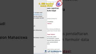 Tutorial Revisi Berkas Gagal Validasi di Admisi SIA UT Universitas Terbuka [upl. by Leopoldeen139]