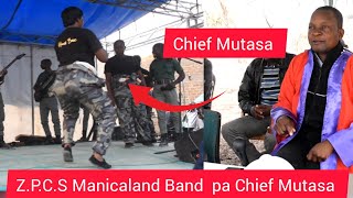 Manicaland ZPCS Band Wotamba Zvinodadisa pakupemberera Kusimudzirwa Kwa Chief Mutasa [upl. by Crisey]