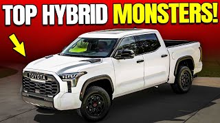 The Top 3 BEST Hybrid Pickup Trucks in 2025 [upl. by Anwahsar]