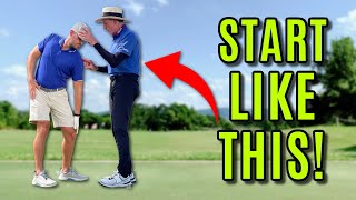 Legendary Coach David Leadbetter Shows Me How To Start The Golf Swing Correctly [upl. by Schlessinger]