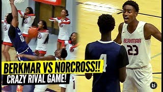 Atlantas CRAZY Rival Game Quavos High School Berkmar vs Norcross Goes Down to The WIRE [upl. by Yblek]