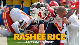 Rashee Rice Faces Knee Surgery What’s Next for the Chiefs [upl. by Neelrac461]