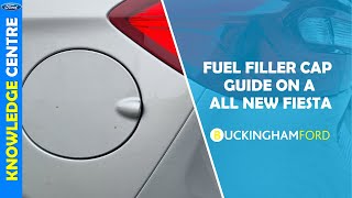 Fuel Filler Cap Guide on a All New Fiesta [upl. by Ahsilet403]