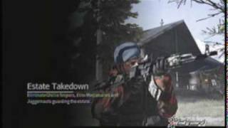 MW2 spec ops quotEstate takedownquot How to beat IW times [upl. by Cockburn]