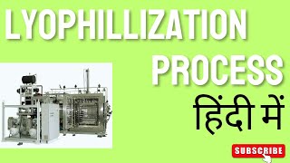 हिंदी में What is Lyophillization steps in LyophillizationKey component of Lyophilizer [upl. by Helve]