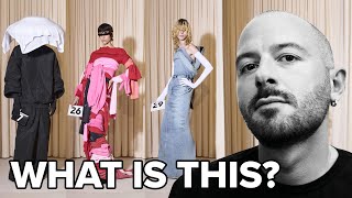 Is Balenciaga Even Making Haute Couture Anymore Fall 2024 Couture Review [upl. by Dixie]