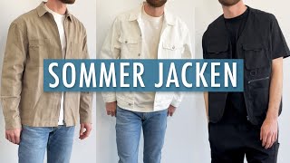 TOP Sommerjacken für Männer ● Stylingtipps für Männer [upl. by Earley773]