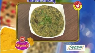 Gongura Kandi Pappu  Abhiruchi 6th March 2017  ETV Telugu [upl. by Ogu524]