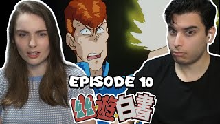 KUWABARA UNLOCKS SPIRIT SWORD Yu Yu Hakusho REACTION  Episode 10 [upl. by Cyprus]