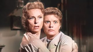 When it flies Someone dies  The Bat 1959 Colorized Movie  Vincent Price Agnes Moorehead [upl. by Nauqyaj358]