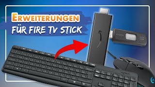 🖱️Fire TV Stick mit USB Stick amp Tastatur erweitern [upl. by Teiv]