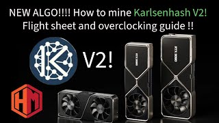 DOUBLE YOUR GPU PROFITS How to mine Karlsenhash V2 on Nvidia gpus and overclock settings [upl. by Dorcia293]