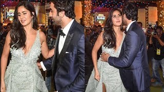 OMG Ranbir Kapoor HUGS Ex Gf Katrina Kaif In Front Of Alia Bhatt At Filmfare Must Watch [upl. by Irrok]