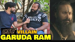 KGF Chapter 1 VILLAIN Garuda In Conversation With FilmiFever  Ramachandra Raju  Yash  Bengaluru [upl. by Connie]