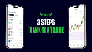 eToro™3 steps to making a trade [upl. by Rockie731]