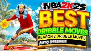 BEST DRIBBLE MOVES in NBA 2K25 FASTEST DRIBBLE MOVES in SEASON 2 NBA 2K25 Best Dribble Moves 2K25 [upl. by Malory194]