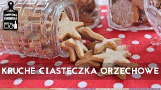 Jak zrobić 66 🍪 Kruche ciasteczka orzechowe  Piwniczka Chomika [upl. by Ahsykal]