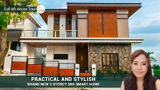 SOLD🔖 72523 PRACTICAL and STYLISH 2storey 5 Bedroom Single Detached Smart House [upl. by Boyse533]