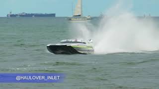 POWERBOAT ALLEY AT HAULOVER INLET HAULOVER BOATS [upl. by Hindu611]