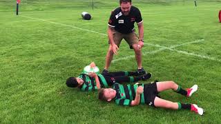 Rugby Tackle Tips amp Drills  Part 3 Linwood Rugby 2018 [upl. by Theobald]