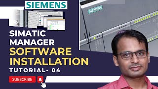 Siemens PLC Training 4  Siemens S7 Simatic Manger Software Installation [upl. by Ronni]